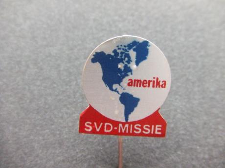 SVD Societas Verbi Divini(Missionarissen van Steyl)Amerika blauw